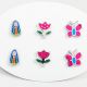 JUEGO ARETES  3PCS