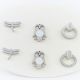 SET ARETES  3PCS
