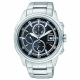RELOJ CITIZEN CON CORREA PLATEADA DE ACERO INOXIDABLE, CAJA DE ACERO INOXIDABLE, CABALLERO