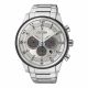 RELOJ CITIZEN CON CORREA PLATEADA DE ACERO INOXIDABLE, CAJA DE ACERO INOXIDABLE, CABALLERO
