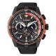 RELOJ CITIZEN CON CORREA NEGRA DE SILI, CAJA DE ACERO INOXIDABLE, CABALLERO