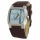 RELOJ DIESEL CON CORREA MARRON DE CUERO, CAJA DE ACERO INOXIDABLE, CABALLERO