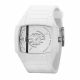 RELOJ DIESEL CON CORREA BLANCA DE SILICON, CAJA DE RESINA, CABALLERO