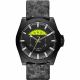 RELOJ DIESEL CON CORREA GRIS DE SILI, CAJA DE ACERO INOXIDABLE, CABALLERO