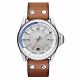 RELOJ DIESEL CON CORREA MARRON DE CUERO, CAJA DE ACERO INOXIDABLE, CABALLERO