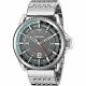 RELOJ DIESEL CON CORREA PLATEADA DE ACERO INOXIDABLE, CAJA DE ACERO INOXIDABLE, CABALLERO