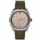 RELOJ DIESEL CON CORREA VERDE DE LONA, CAJA DE ACERO INOXIDABLE, CABALLERO