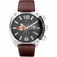 RELOJ DIESEL CON CORREA MARRON DE CUERO, CAJA DE ACERO INOXIDABLE, CABALLERO