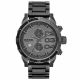 RELOJ DIESEL CON CORREA HUMO DE ACERO INOXIDABLE, CAJA DE ACERO INOXIDABLE, CABALLERO