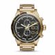 RELOJ DIESEL CON CORREA DORADA DE ACERO INOXIDABLE, CAJA DE ACERO INOXIDABLE, CABALLERO