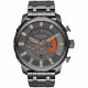 RELOJ DIESEL CON CORREA HUMO DE ACERO INOXIDABLE, CAJA DE ACERO INOXIDABLE, CABALLERO