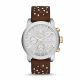 RELOJ DIESEL CON CORREA NEGRA DE CUERO, CAJA DE ACERO INOXIDABLE, DAMA