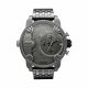 RELOJ DIESEL CON CORREA HUMO DE ACERO INOXIDABLE, CAJA DE ACERO INOXIDABLE, CABALLERO