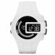 RELOJ DIESEL CON CORREA BLANCA DE SILI, CAJA DE RESINA, CABALLERO