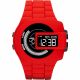 RELOJ DIESEL CON CORREA ROJA DE SILI, CAJA DE RESINA, CABALLERO