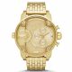 RELOJ DIESEL CON CORREA DORADA DE ACERO INOXIDABLE, CAJA DE ACERO INOXIDABLE, CABALLERO