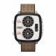 RELOJ DIESEL CON CORREA MARRON DE CUERO, CAJA DE ACERO INOXIDABLE, CABALLERO