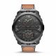 RELOJ DIESEL CON CORREA MARRON DE CUERO, CAJA DE ACERO INOXIDABLE, CABALLERO