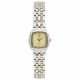RELOJ CITIZEN  CORREA PLATEADA DORADA DE ACERO INOXIDABLE, CAJA DE ACERO INOXIDABLE, DAMA