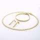 JUEGO  CADENA ARETES PULSERA