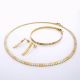 JUEGO  CADENA ARETES PULSERA