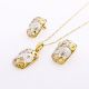 JUEGO CADENA ARETES