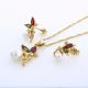 JUEGO CADENA ARETES
