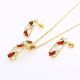 JUEGO CADENA ARETES