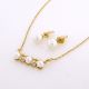 JUEGO CADENA ARETES