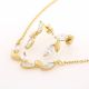 JUEGO CADENA ARETES