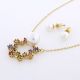 JUEGO CADENA ARETES