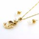 JUEGO CADENA ARETES