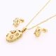 JUEGO CADENA ARETES