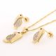 JUEGO CADENA ARETES
