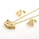 JUEGO CADENA ARETES
