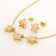 JUEGO CADENA ARETES