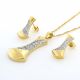 JUEGO CADENA ARETES