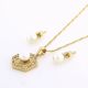 JUEGO CADENA ARETES