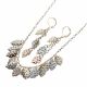 JUEGO CADENA ARETES