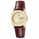 RELOJ CITIZEN CON CORREA MARRON DE CUERO, CAJA DE ACERO INOXIDABLE, DAMA
