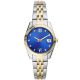 Reloj Reloj Bicolor Plateado Con Dorado Fossil