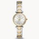 Reloj Reloj Bicolor Plateado Con Dorado Fossil