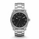 RELOJ FOSSIL CON CORREA PLATEADA DE ACERO INOXIDABLE, CAJA DE ACERO INOXIDABLE, CABALLERO