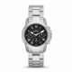 RELOJ FOSSIL CON CORREA PLATEADA DE ACERO INOXIDABLE, CAJA DE ACERO INOXIDABLE, CABALLERO