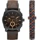 Reloj Trae Un Pulsera De Cuero Marron Fossil
