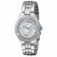 RELOJ GUESS CON CORREA PLATEADA DE ACERO INOXIDABLE, CAJA DE ACERO INOXIDABLE, DAMA