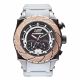 RELOJ HUMMER SPEED CON CORREA GRIS DE SILI, CAJA DE ACERO INOXIDABLE, CABALLERO