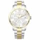 Reloj Reloj Bicolor Plateado Con Dorado Hummer