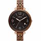 RELOJ FOSSIL CON CORREAMARRON RESINA, CAJA DE ACERO INOXIDABLE, DAMA