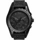 RELOJ FOSSIL CON CORREA NEGRA DE CUERO, CAJA DE ACERO INOXIDABLE, CABALLERO